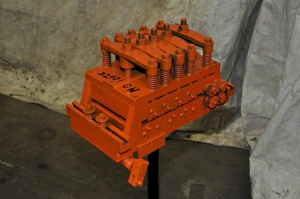 6" x .06" Durant #MSC29, straightener, 9-roll, entry pinch rolls, pull-through straightener - Image 2