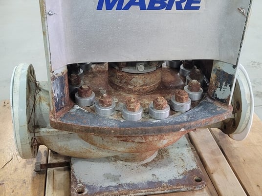 320 GPM @224' TDH, Mabre Pump #WPV-R, Vertical Centrifugal Process Pump, 3560 RPM, 275 psi, 4x6x13 - Image 7