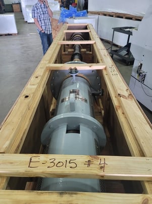 748 GPM, Flowserve #12 EJH-1, Vertical Turbine Pump w/ 25 HP Motor, 8", 1765 RPM, 27' psi - Image 3