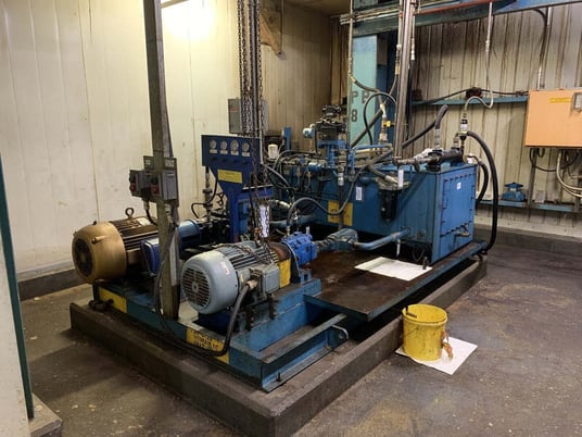 50/20 HP Vickers, Twin Hydraulic Power Pack, 3 Ph., 1775/1760 RPM, 575 V - Image 1
