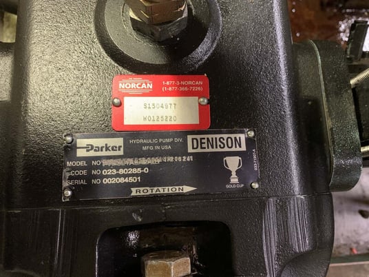 50/20 HP Vickers, Twin Hydraulic Power Pack, 3 Ph., 1775/1760 RPM, 575 V - Image 8