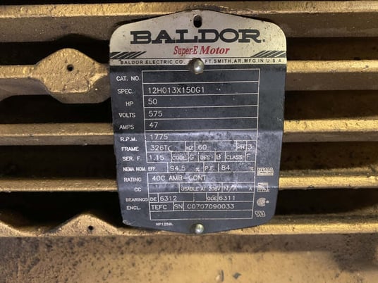 50/20 HP Vickers, Twin Hydraulic Power Pack, 3 Ph., 1775/1760 RPM, 575 V - Image 10