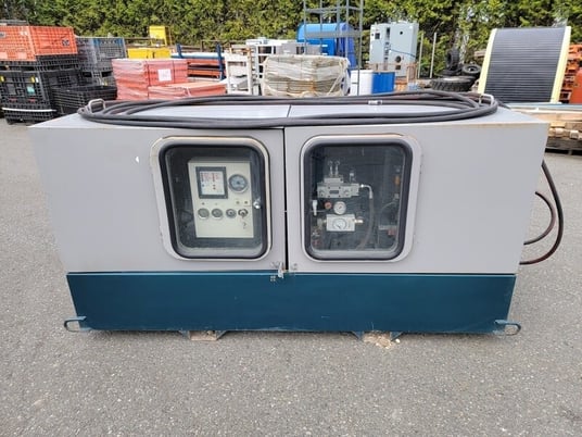 WPS #7005175S, Skid Mounted Pump Power Unit, vertical & watercooled Engine, 3500 psi, 25 HP, 3950 RPM, 2009 - Image 1