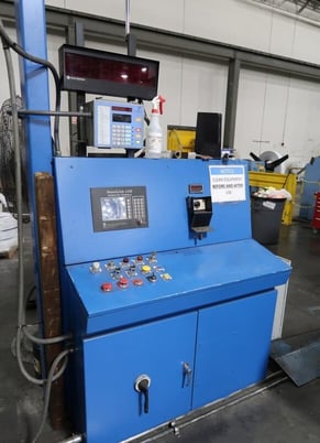 300 Ton, Blow #SC2-300-144-48, heavy duty straight side 2-point vari-speed press, 6" stroke - Image 5