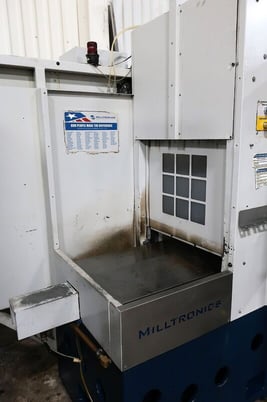 Milltronics #TT24, CNC twin-table bridge type VMC, Milltronics 8200 Control, 23" X, 25" Y, 20" Z, 10000 RPM - Image 4