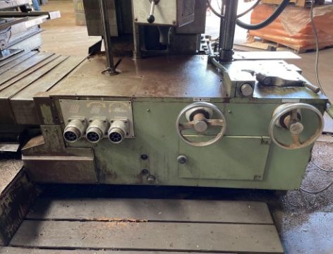 4" Shibaura #BT-10BR1, table type horizontal boring mill, 44" x 49" built-in rotary table, 1981 - Image 8