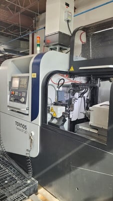 Tornos #GT-26, CNC Swiss lathe, 25.4mm bar capacity, Iemca 12' barfeeder, mist collector, 2021 - Image 2