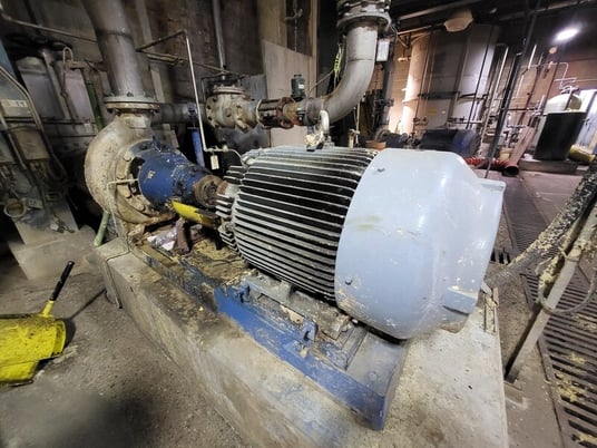 3302 GPM @ 159' TDH, Goulds #3175M, Paper Stock/Process Pump, 125 HP, 1182 RPM, 575 V, 10x12-18 size - Image 1