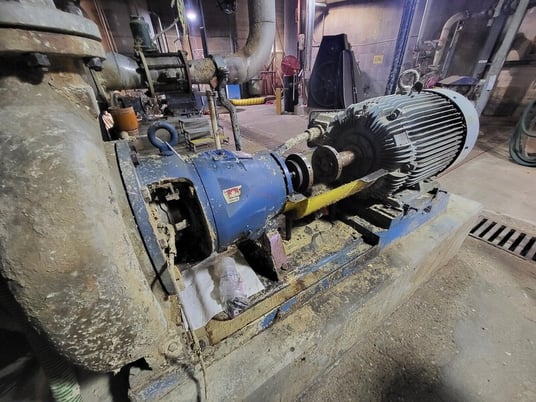 3302 GPM @ 159' TDH, Goulds #3175M, Paper Stock/Process Pump, 125 HP, 1182 RPM, 575 V, 10x12-18 size - Image 3