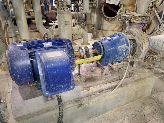 660 GPM @ 147' TDH, Goulds #3175S, Paper Stock/ Process Pump, 40 HP, 1180 RPM, 575 V, 3x6-14 size - Image 1