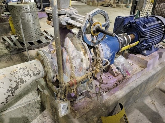 660 GPM @ 147' TDH, Goulds #3175S, Paper Stock/ Process Pump, 40 HP, 1180 RPM, 575 V, 3x6-14 size - Image 5