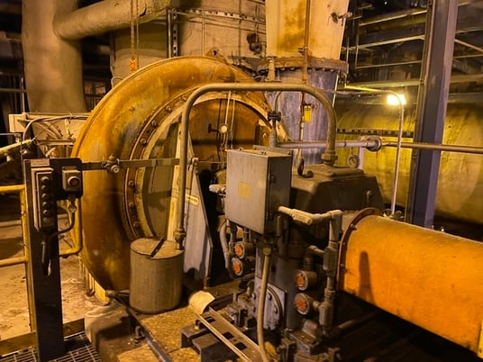 67861 cfm, 13 psi, Allis-Chalmers #D36JR, Centrifugal Vapor Compressor, 2000 HP, 4000 V Induction motor, 4548 - Image 3