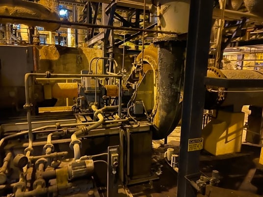 67861 cfm, 13 psi, Allis-Chalmers #D36JR, Centrifugal Vapor Compressor, 2000 HP, 4000 V Induction motor, 4548 - Image 5