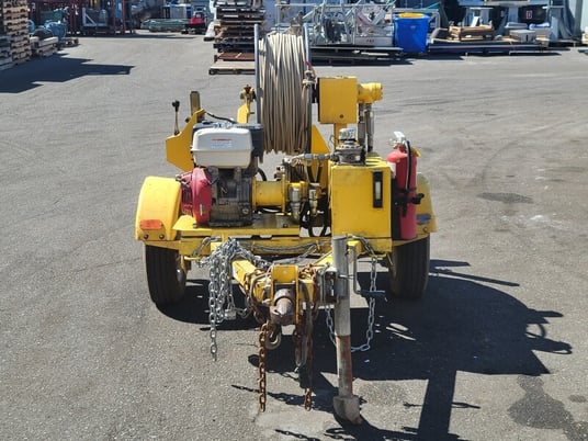 GMP #Cable Pony, Hydraulic Winch, 1000 kg Pulling capacity, 0-250 bar Tension Indicator, 88 mm Bore & 64 mm - Image 4