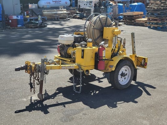 GMP #Cable Pony, Hydraulic Winch, 1000 kg Pulling capacity, 0-250 bar Tension Indicator, 88 mm Bore & 64 mm - Image 5