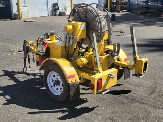 GMP #Cable Pony, Hydraulic Winch, 1000 kg Pulling capacity, 0-250 bar Tension Indicator, 88 mm Bore & 64 mm - Image 7