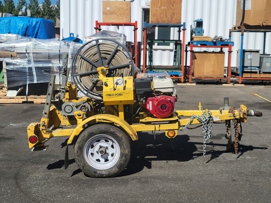 GMP #Cable Pony, Hydraulic Winch, 1000 kg Pulling capacity, 0-250 bar Tension Indicator, 88 mm Bore & 64 mm - Image 10