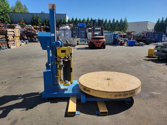 Mima #JT212395, Wrapping Machine, 60" Pallet, 4000 lb. max Weight capacity, 1 Ph., 115 V - Image 7