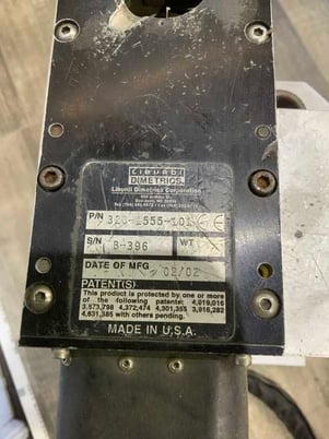 Welding Head, Liburdi Dimerics #320-555-101 Fusion, serial #B-396 - Image 2