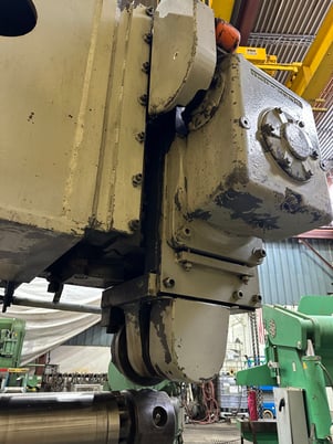 Pandjiris #25TX7-1-2X60, planisher, 64" arm length, 41" pipe diameter, hydraulic car lift, 10 HP - Image 3