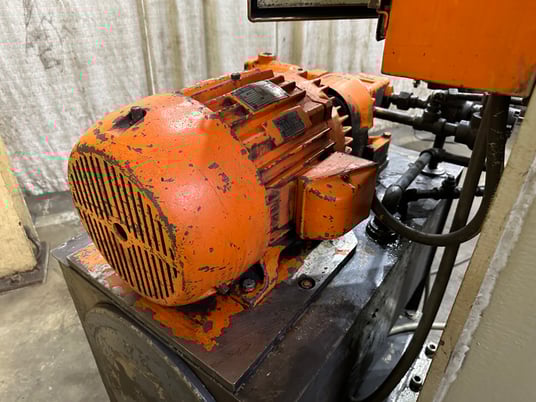 Pandjiris #25TX7-1-2X60, planisher, 64" arm length, 41" pipe diameter, hydraulic car lift, 10 HP - Image 6