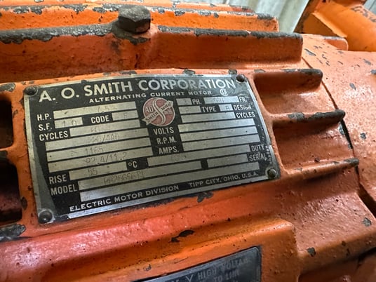 Pandjiris #25TX7-1-2X60, planisher, 64" arm length, 41" pipe diameter, hydraulic car lift, 10 HP - Image 7