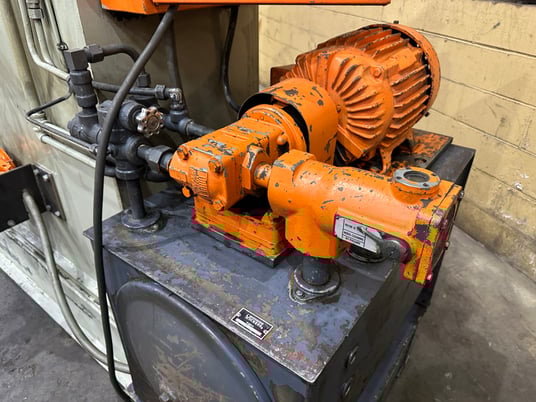 Pandjiris #25TX7-1-2X60, planisher, 64" arm length, 41" pipe diameter, hydraulic car lift, 10 HP - Image 9