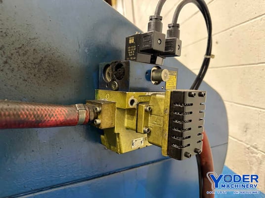 22 Ton, Minster #B1-22, gap press with Servo SMLT2 feed, 1-1/2" stroke, 9.75" Shut Height, 500 SPM - Image 5