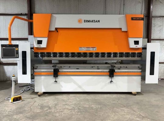 192 Ton, Ermaksan #Power-Bend-Falcon, CNC press brake, 12' overall, 127" between housing, 16" throat - Image 1