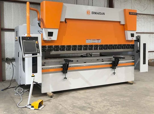 192 Ton, Ermaksan #Power-Bend-Falcon, CNC press brake, 12' overall, 127" between housing, 16" throat - Image 3