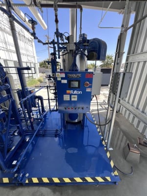 9.5 HP Fulton #Tribute, vertical steam boiler complete skid package, new/unused, 2020 - Image 2