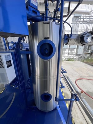 9.5 HP Fulton #Tribute, vertical steam boiler complete skid package, new/unused, 2020 - Image 5