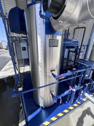 9.5 HP Fulton #Tribute, vertical steam boiler complete skid package, new/unused, 2020 - Image 6