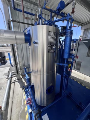 9.5 HP Fulton #Tribute, vertical steam boiler complete skid package, new/unused, 2020 - Image 7