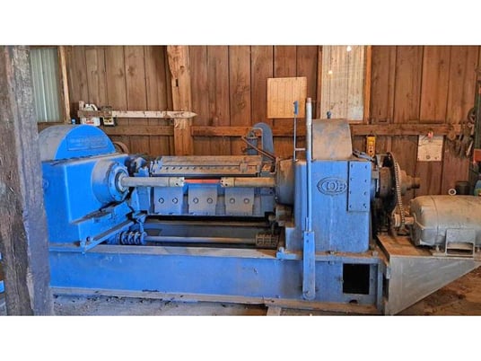 Coe Press Equipment #233, Rotary Veneer Lathe, 30" Swing, 44" Knife Length, 50 HP, 230/460 V - Image 1