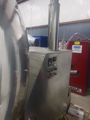CapsulCN #BYC-1500, Commercial Color Coating Tablet Machine, 150-250 kg/load, 20 - 50 deg C coating, 1500mm - Image 7