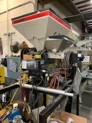 Maguire #WSB-221, Weigh Scale Gravimetric Blender w/Controller, 2 kg Batch Size, 900 lbs./hr. capacity, 32.5" - Image 4