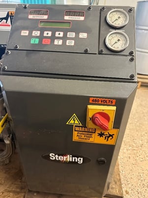 12 KW Sterling #M2B2010-D, Temperature Control Unit, 32-250 F Temp. Range, 35 GPM, 150 psig, 1 HP, 480 VAC - Image 3