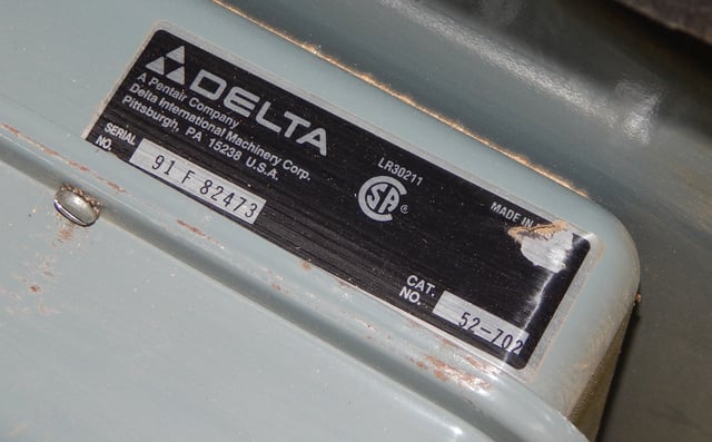 Delta Table Saw, 5 HP, 230 volt 3-phase - Image 7