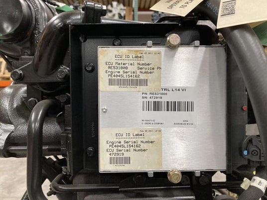 173 HP John Deere #4045HF, Engine Assembly, new surplus - Image 3