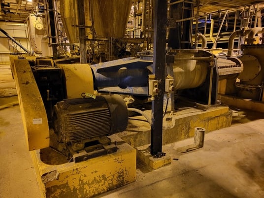 Hymac, tapered plug screw feeder with 100 hp mo - Image 1