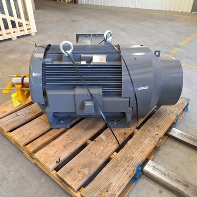 350 HP 1800 RPM Teco-Westinghouse, Frame 586/7UZ, TEFC, 460 Volts, Crusher Duty Cat# CDP3504RZ - Image 2