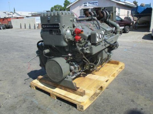 Waukesha #L1616DSU, diesel engine, 12 cylinder, good condition - Image 2