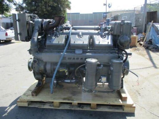 Waukesha #L1616DSU, diesel engine, 12 cylinder, good condition - Image 8