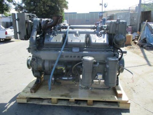Waukesha #L1616DSU, diesel engine, 12 cylinder, good condition - Image 8