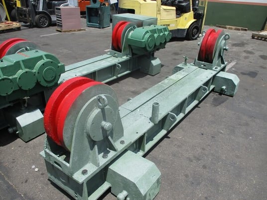 Romar heavy duty welding turning rolls with idler - Image 3