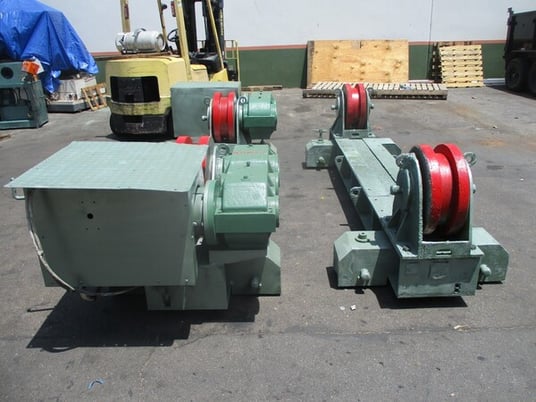 Romar heavy duty welding turning rolls with idler - Image 4