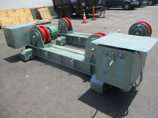 Romar heavy duty welding turning rolls with idler - Image 5