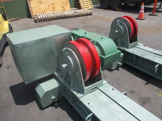 Romar heavy duty welding turning rolls with idler - Image 6