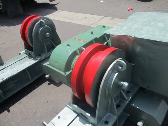 Romar heavy duty welding turning rolls with idler - Image 7
